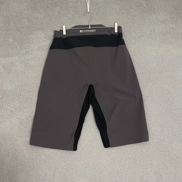 Louis‎ Garneau Cycling Shorts Men L Gray Adjustable Cargo - Picture 9 of 15